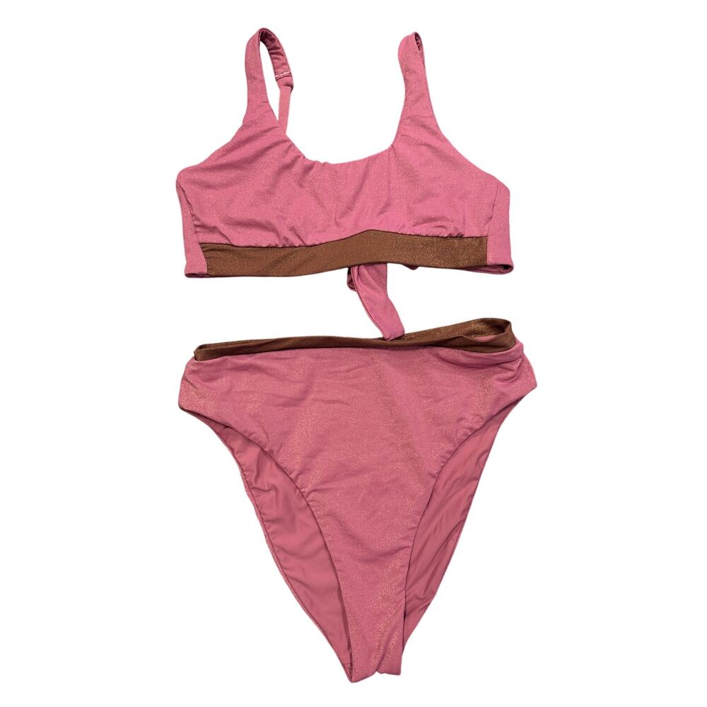 Maxswim Shimmer Bikini Set – Medium Bottom / 32C Underwire Top